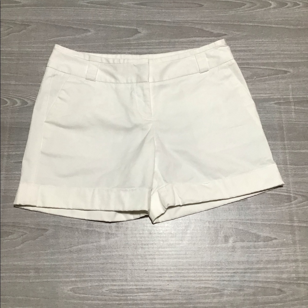 -Outback Red white 5” inseam shorts. Size 2